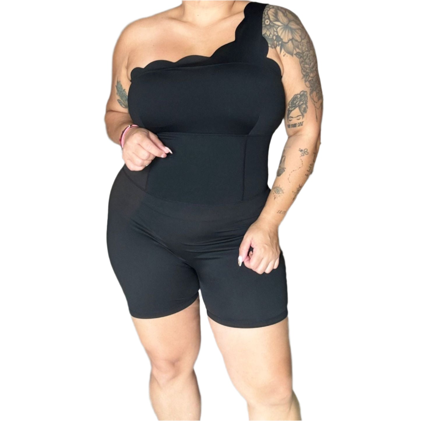 BACK IN RE-STOCK SOON! - ELEVÉ- Amelise One Shoulder Bodysuit