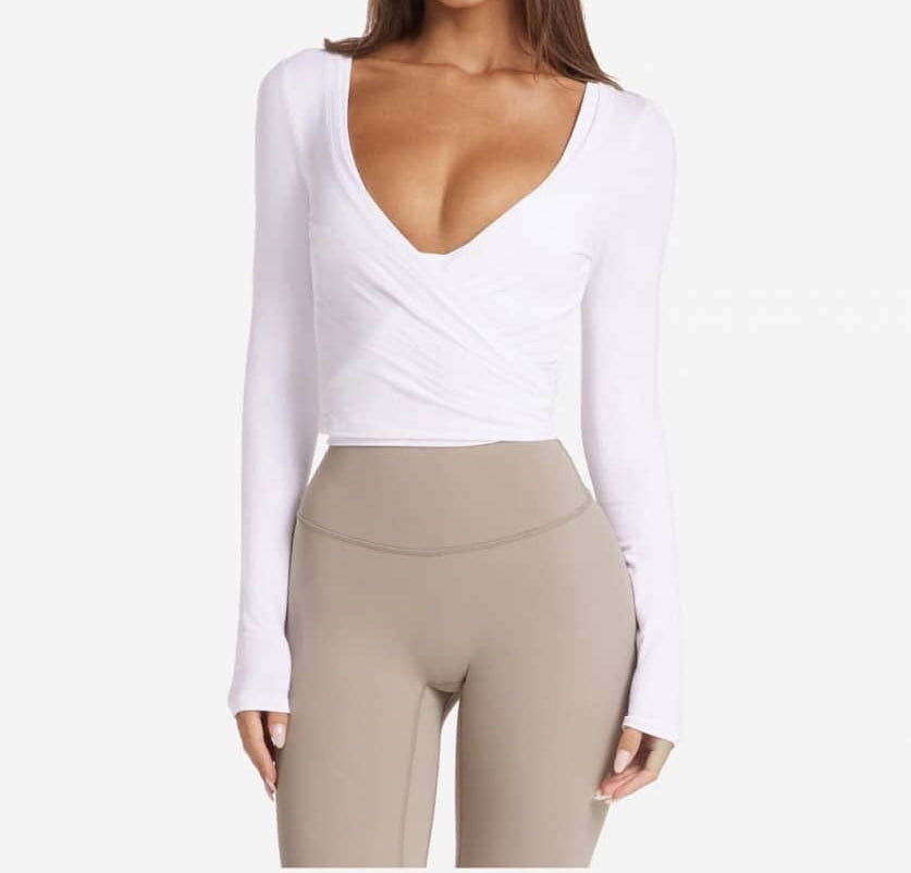 Lily Cover Up (Wrap Around) in White