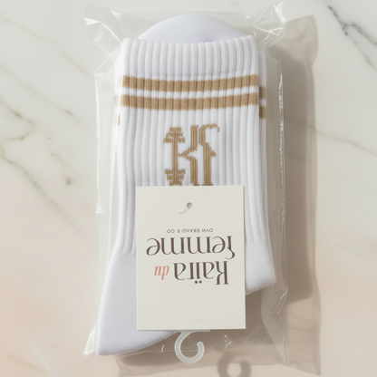 KF Black Regular Socks