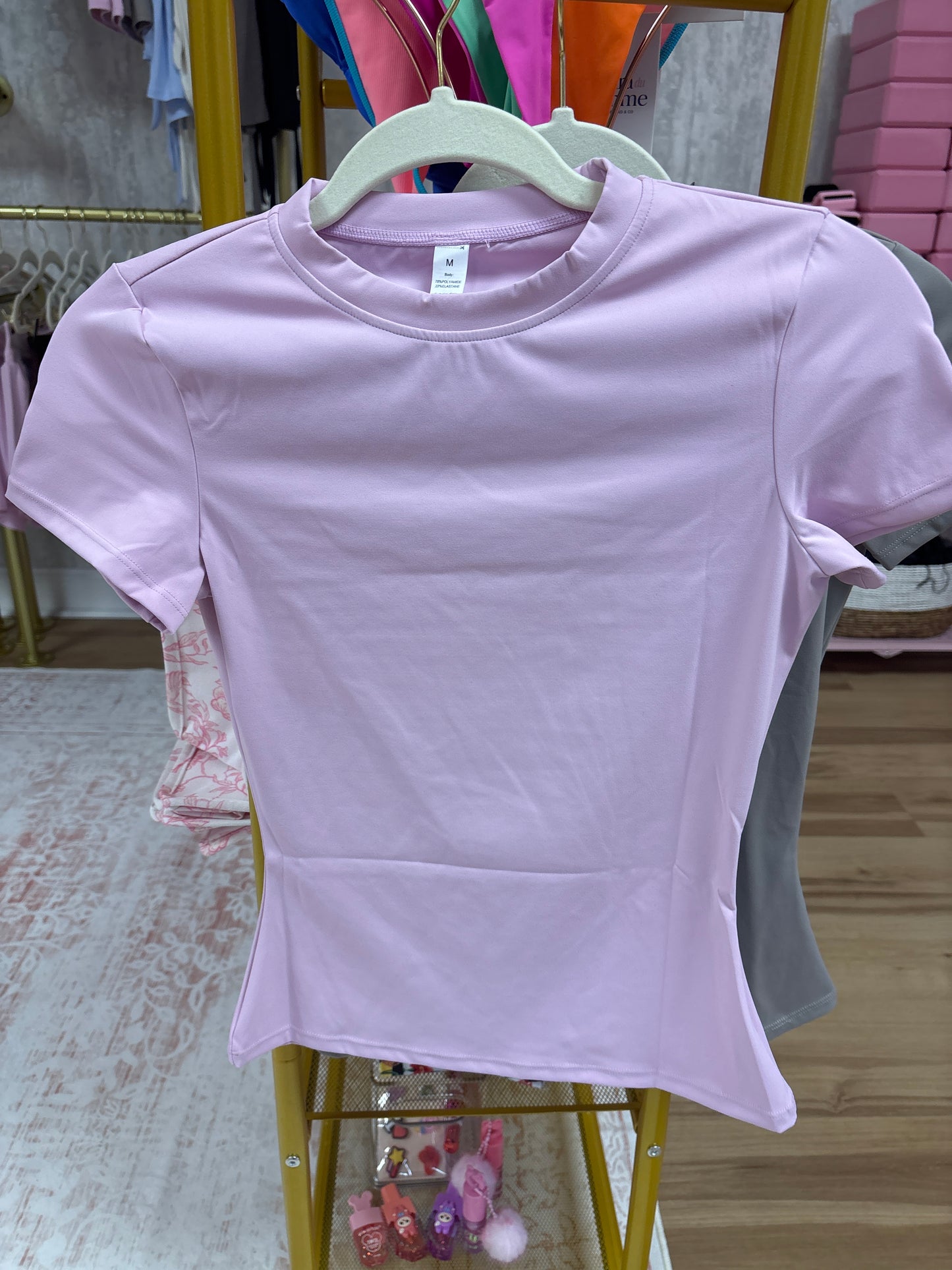 Ixia Top - High Compression -Light Pink