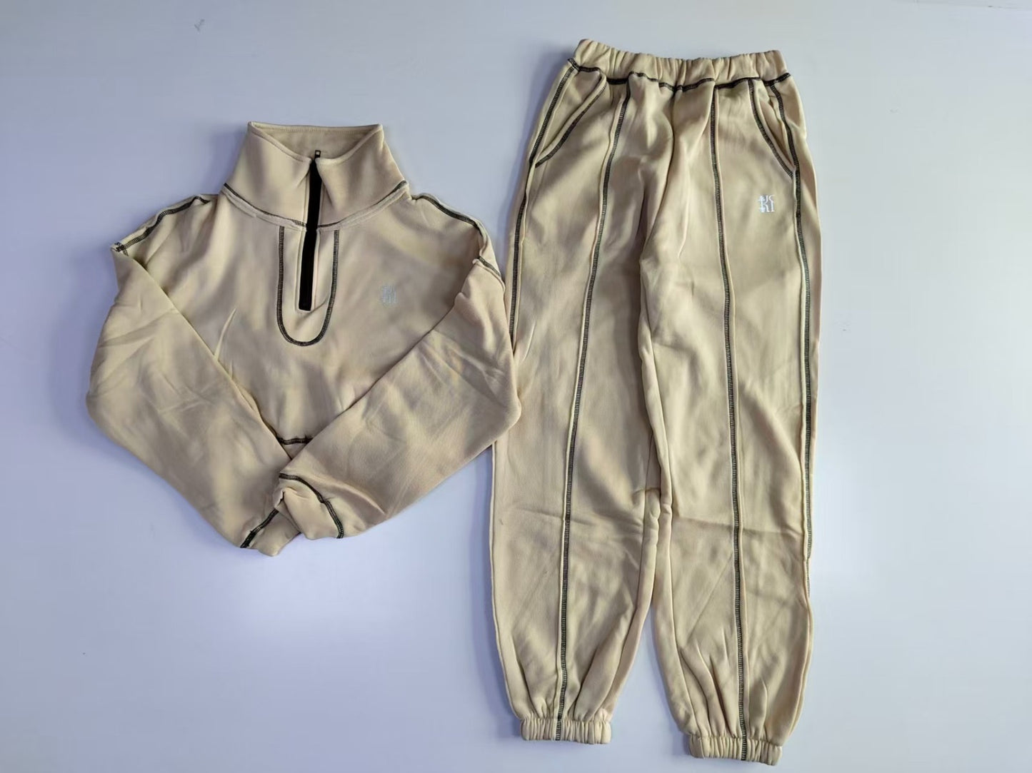 Ashley Jogger Set Beige