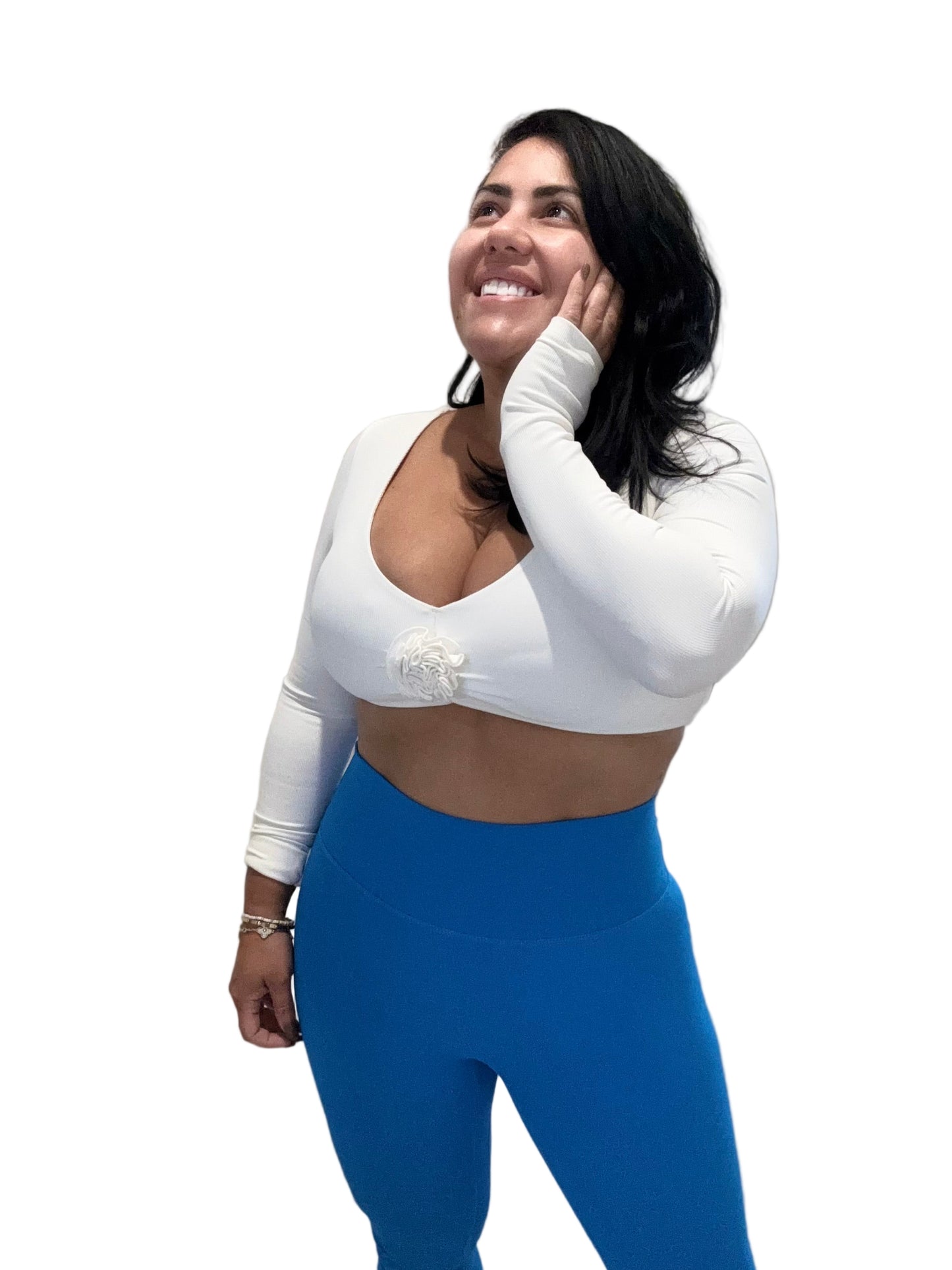 High Waist /Super Stretch in Royal Blue