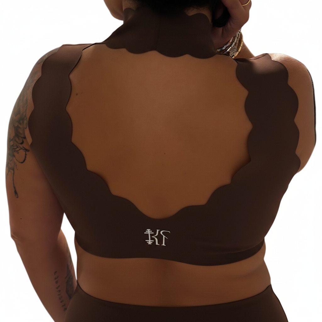 Elevè - Alice Sport Bra - Brown