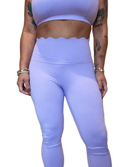 ELEVÉ Wave High Waist- Lime Green