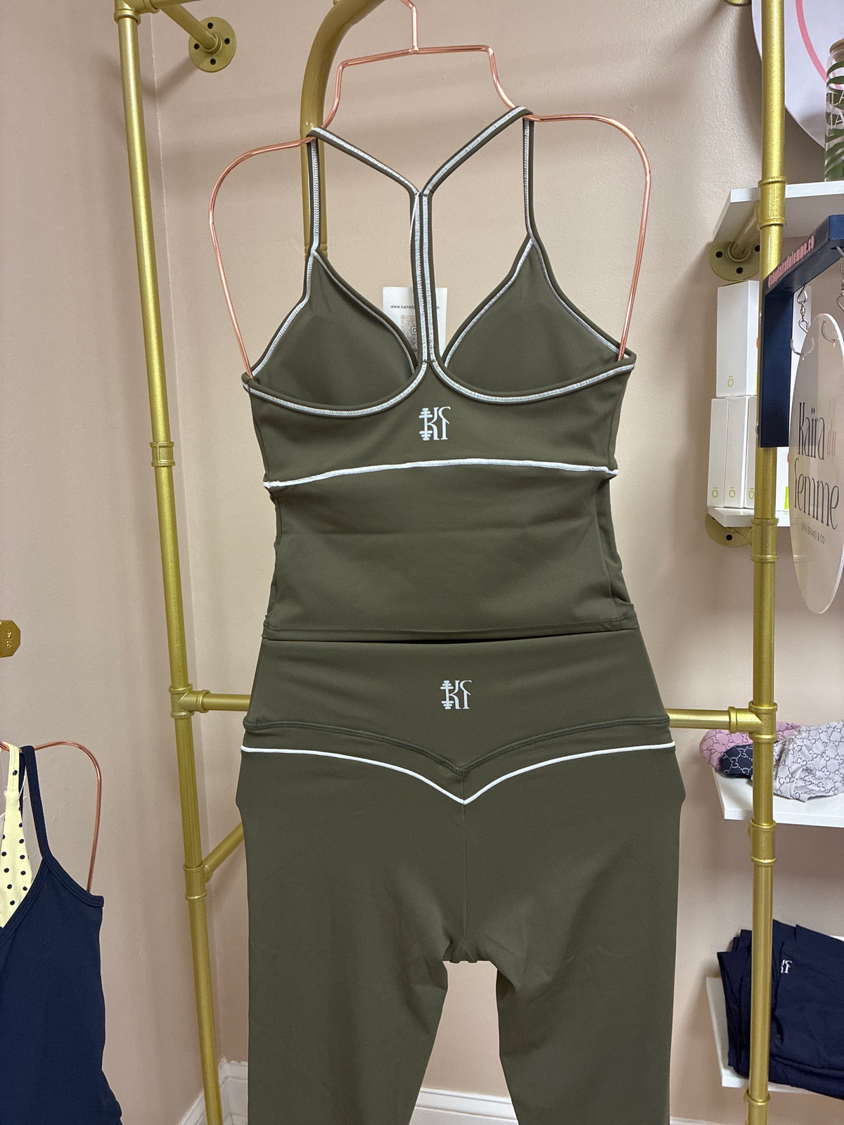 Abigail in Olive Green