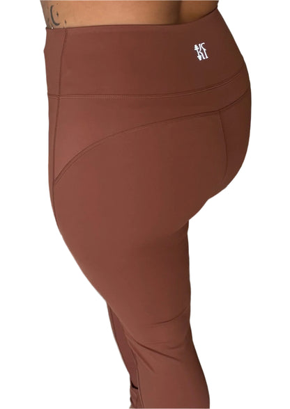 High Waist Straight Leggins (MULTIPLE COLORS)