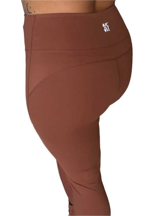 High Waist Straight Leggins (MULTIPLE COLORS)