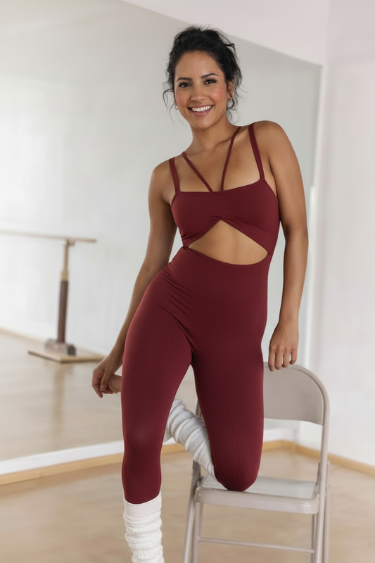Ayda Bodysuit - Wine