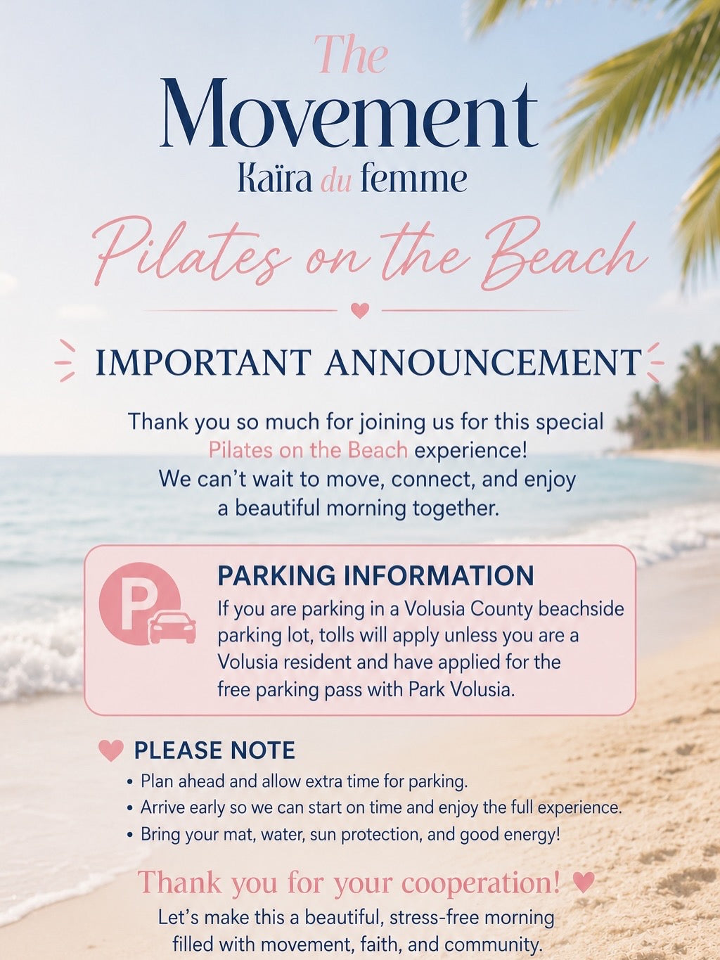 Grace & Flow - Pilates on The Beach