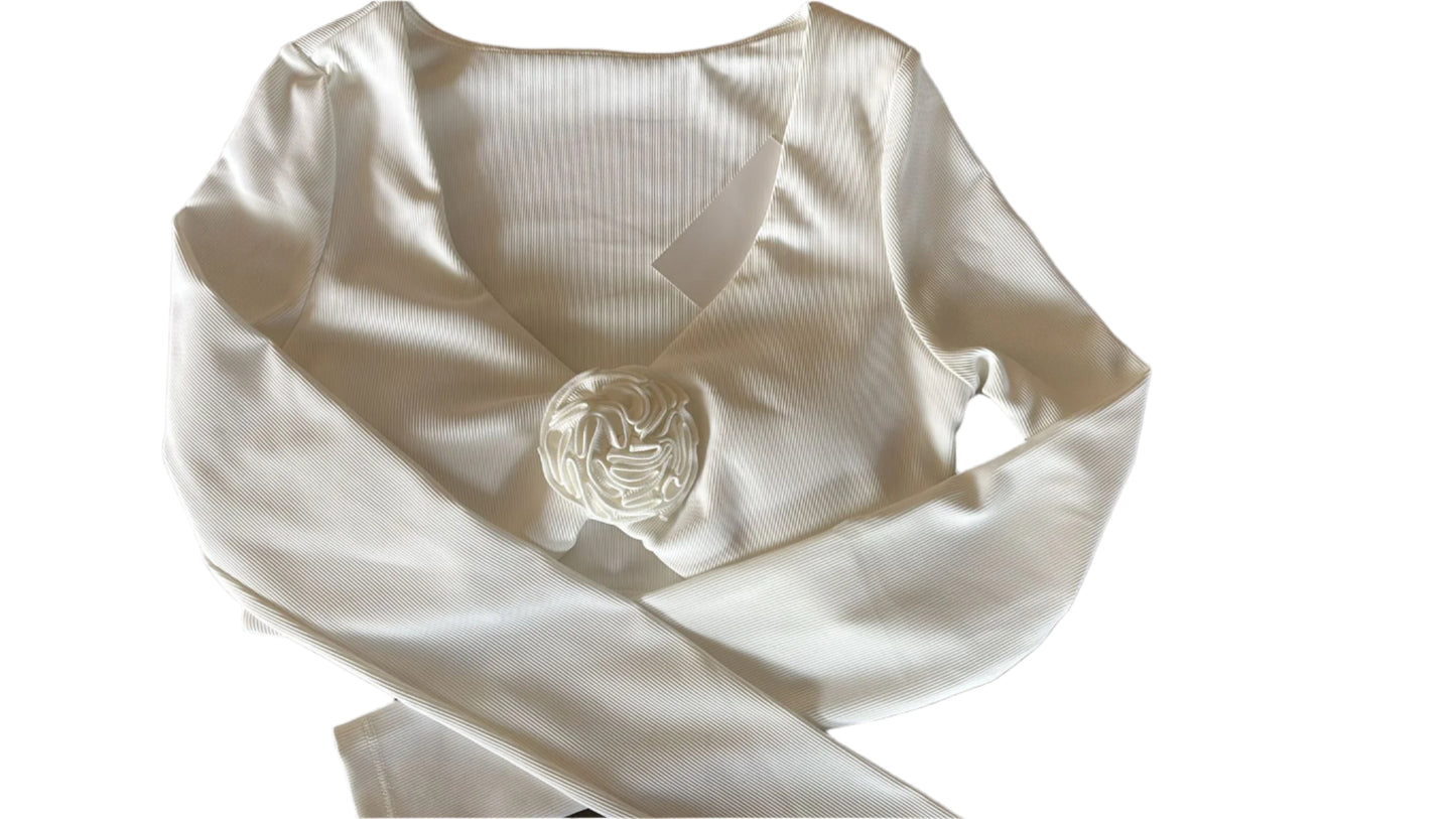 Farrah Luxurious Long Sleeve Sport Bra.