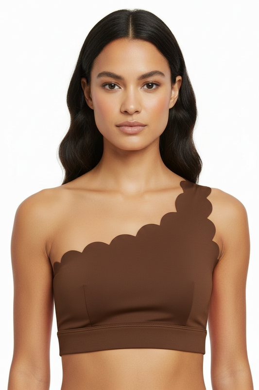 ELEVÉ-Kishelle Sport Bra- Chocolate Brown