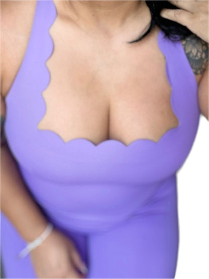 ELEVÉ- Lynelle Silluette Bodysuit ( Black & Hot Pink)