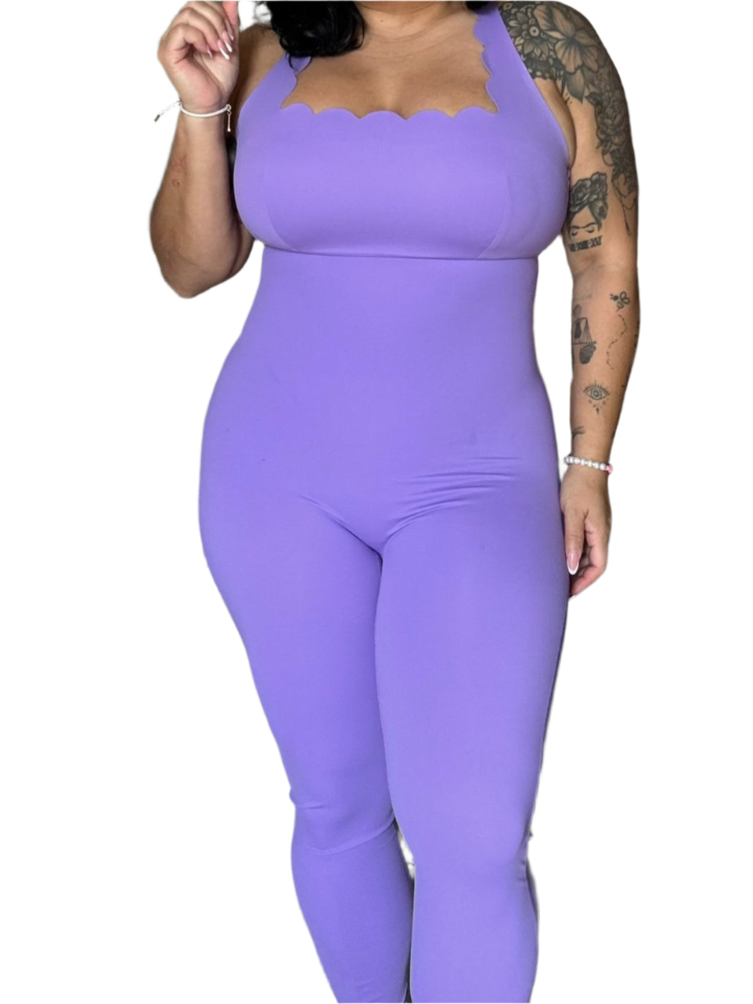 ELEVÉ- Lynelle Silluette Bodysuit ( Black & Hot Pink)