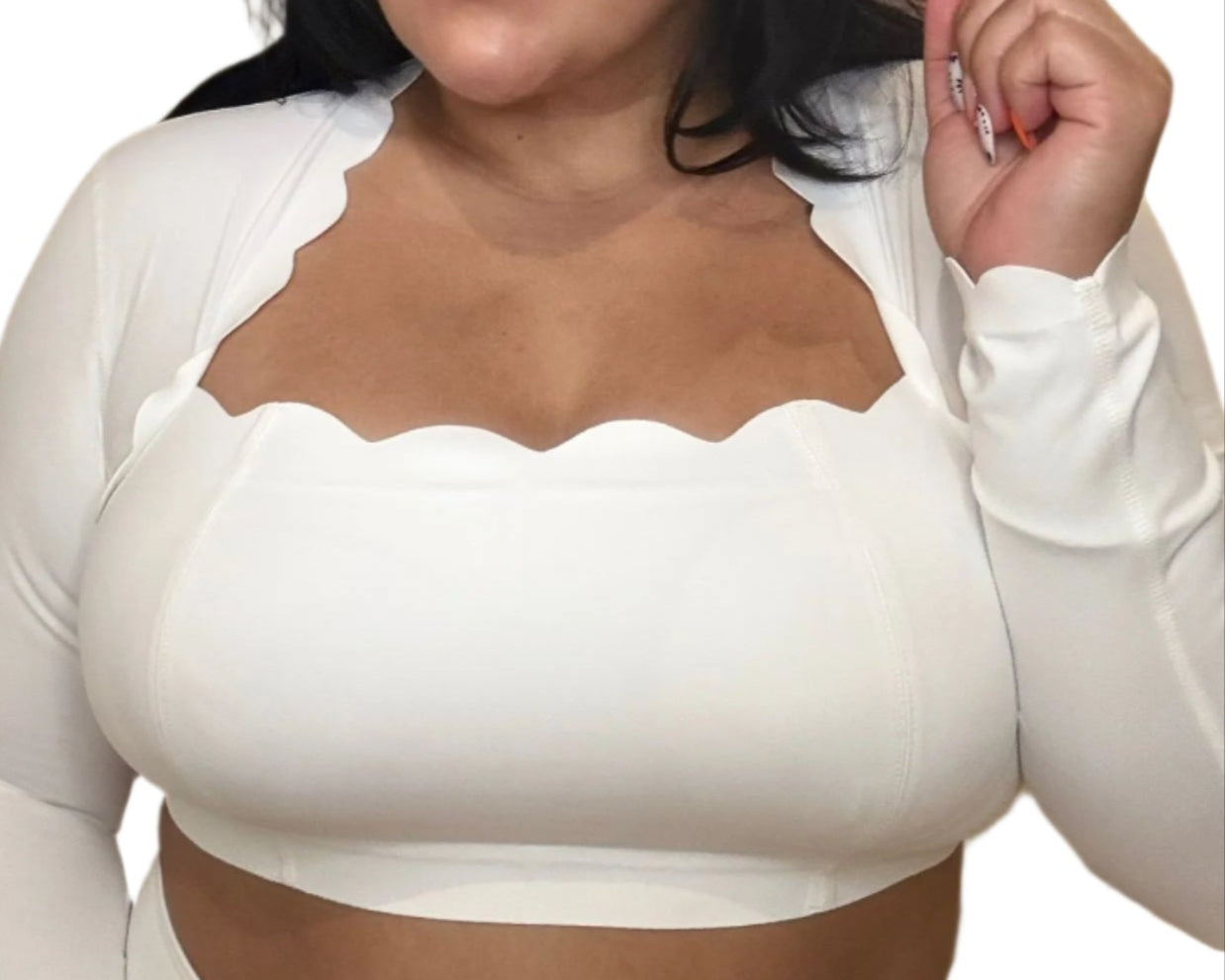BACK IN RESTOCK SOON ! - ELVÉ- Roxy Long Sleeve Sport Bra