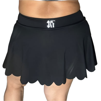 Wave Skirt- (Available Black)