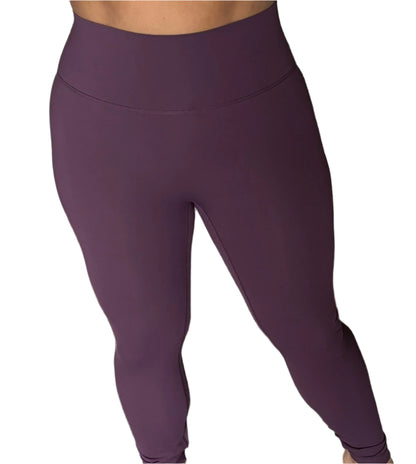 High Waist Straight Leggins (MULTIPLE COLORS)
